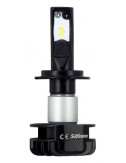 Divers Eclairages  Ampoule H7 LED + Ballast 16W - 2200 Lumens