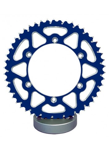 Off Road Esjot Couronne Alu TT Yamaha Bleue - 520 - 51 Dents - Similaire JTA245 - Made in Germany