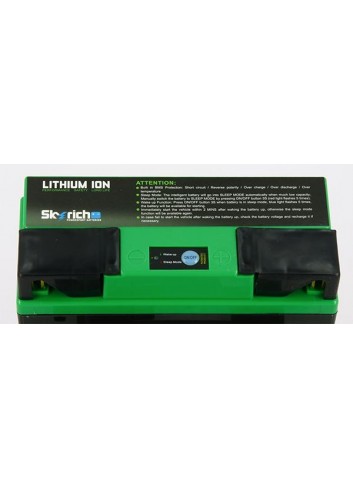 Lithium Skyrich Batterie Lithium U1/ U1R Motoculture avec bouton ON/OFF - 4 bornes