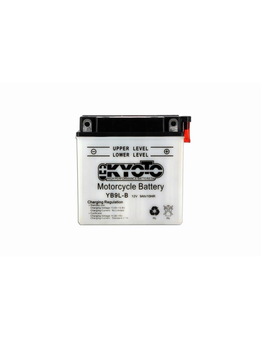 Batt Avec Entretien Kyoto Batterie YB9L-B 12N9-3B Conventionnelle Avec Entretien - Livree Avec Pack Acide