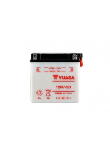 Batt Avec Entretien Yuasa Batterie 12N7-3B Conventionnelle Avec Entretien - Livree Sans Acide