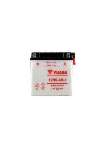Batt Avec Entretien Yuasa Batterie 12N9-4B-1 Conventionnelle Avec Entretien - Livree Sans Acide