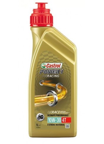 Huile Full Synthétique 4T Castrol Huile Racing 4T 10W30 POWER1 1L - Full Synthetique