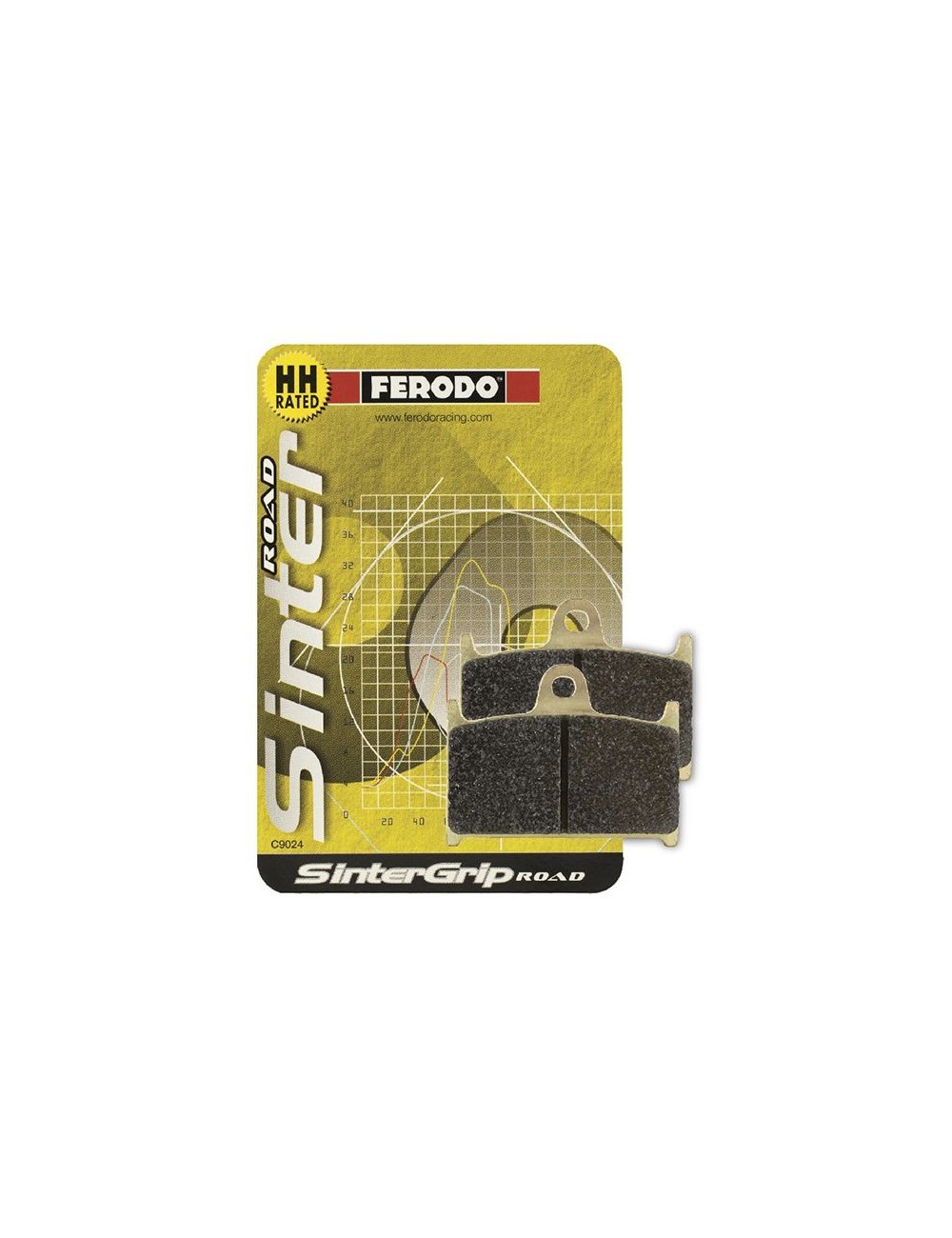 Supersport Ferodo Plaquette de frein Metal Fritte Sinter Grip Road FDB2196ST