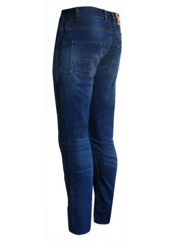 Jean Avec Coques de Protection S-Line Pantalon Jean Regular Homme - Protections CE - Bleu - Taille 46/48 40US