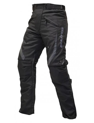 Avec Coques de Protection S-Line Pantalon Moto All Seasons Evo - Avec Doublure Amovible - Noir - Taille SL - Etan