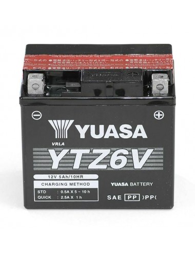 Batt Avec Entretien Yuasa Batterie YTZ6V - SLA AGM