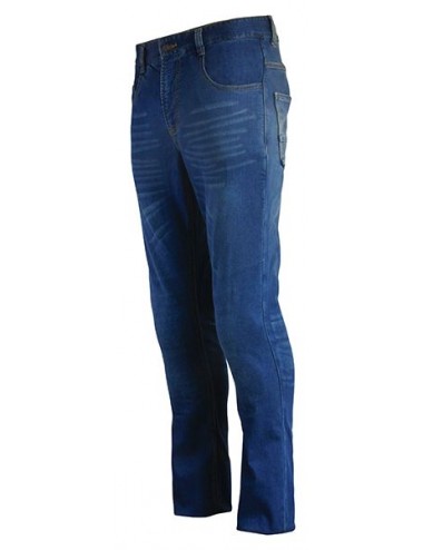 Jean Avec Coques de Protection S-Line Pantalon Jean Regular Homme - Protections CE - Bleu