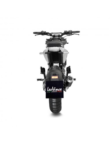 Silencieux Moto Leovince SBK LV-10 BLACK SVARTPILEN/VITPILEN