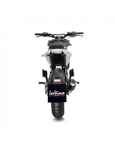 Silencieux Moto Leovince SBK LV-10 BLACK SVARTPILEN/VITPILEN