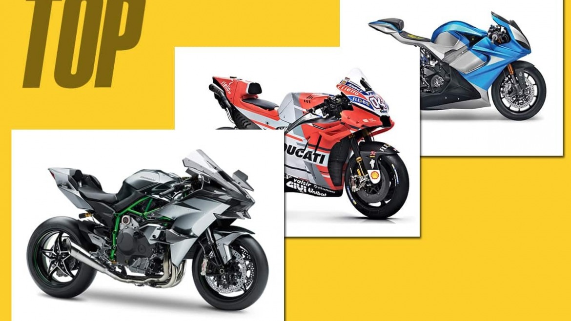 Les cinq motos les plus rapides du monde 